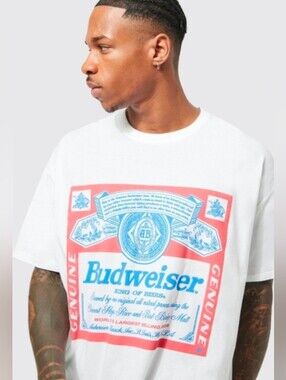 NWT  Unisex Budweiser Beer Tshirt